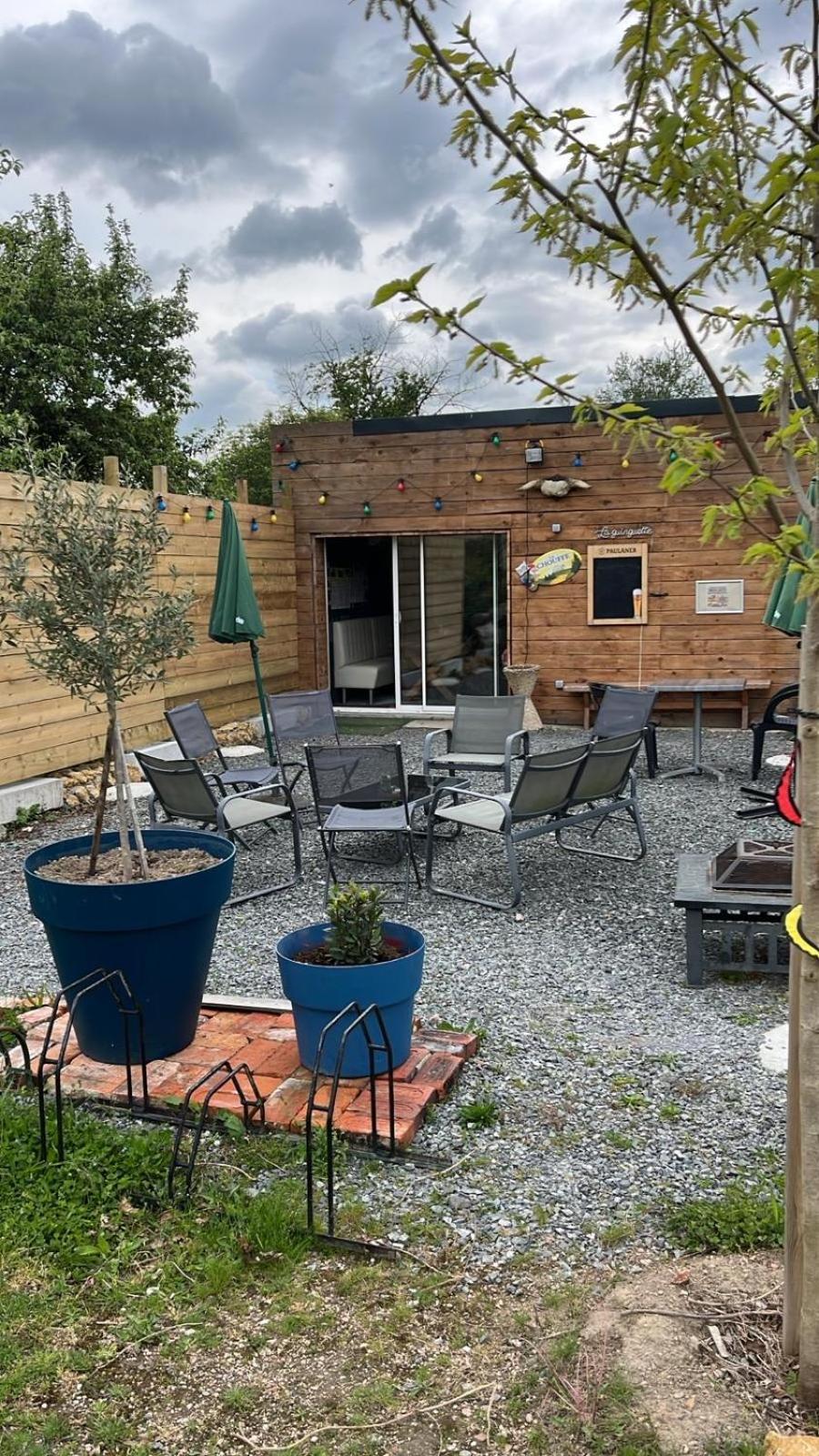 Le cabanon de la grenouille Saint-Martin-des-Lais Extérieur photo